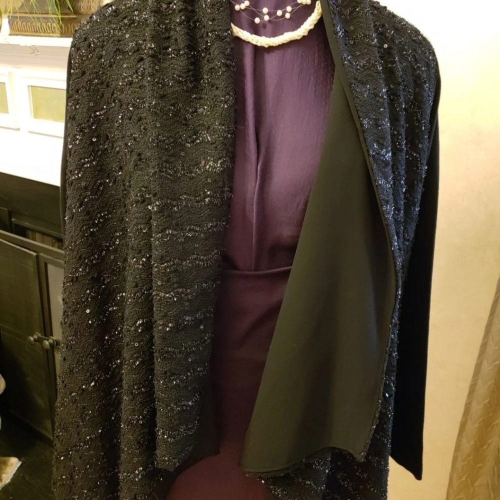 Jamie Gries size large sequin cardigan